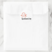 Rond Sticker Spatula City (Sac)