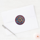 Rond Sticker spécial Mandala Art (Enveloppe)