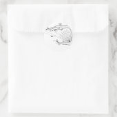 Rond Sticker Spider Tree (Sac)