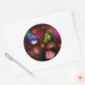 Rond Sticker Spirit of Christmas (Enveloppe)