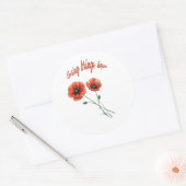 Rond Sticker Spring Hope (Enveloppe)