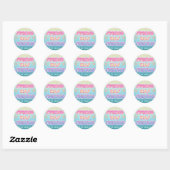 Rond Sticker Spring With Sprung (Feuille)