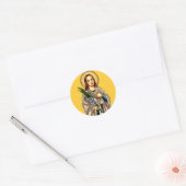 Rond Sticker St. Maria Goretti (Enveloppe)