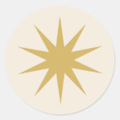 Rond Sticker Star (Devant)
