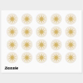 Rond Sticker Star (Feuille)
