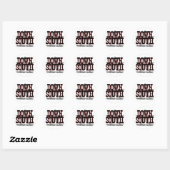 Rond Sticker Star (Feuille)