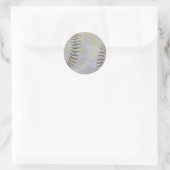 Rond Sticker Star de baseball (Sac)