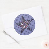 Rond Sticker Star of Independence (Enveloppe)