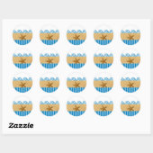 Rond Sticker Starfish (Feuille)