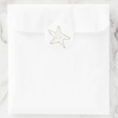 Rond Sticker Starfish (Sac)