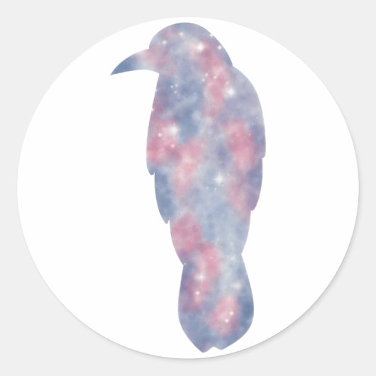 Rond Sticker Starscape de Light Crow (Devant)