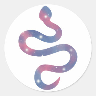 Rond Sticker Starscape pour serpent léger