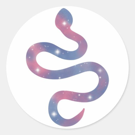 Rond Sticker Starscape pour serpent léger (Devant)