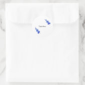 Rond Sticker, Sticker Floral (Sac)