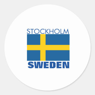 Rond Sticker Stockholm, Suède