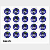 Rond Sticker Storms (Feuille)