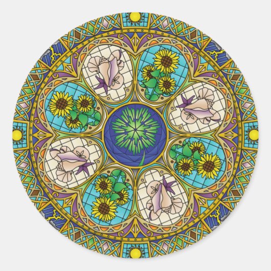 Rond Sticker Summer Nouveau (Devant)