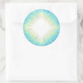 Rond Sticker Sun Burst (Sac)