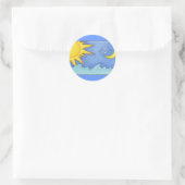 Rond Sticker Sun & Moon (Sac)