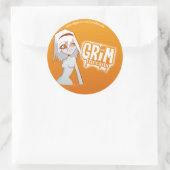 Rond Sticker Sunburn (Sac)