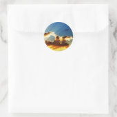 Rond Sticker Sunset (Sac)