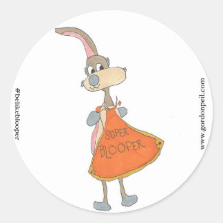 Rond Sticker Super Blooper Classic Round
