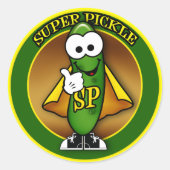 Rond Sticker Super Pickle (Devant)