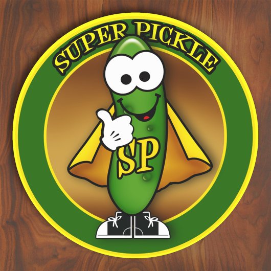 Rond Sticker Super Pickle