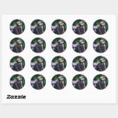 Rond Sticker "Sweet Dreamers" (Feuille)