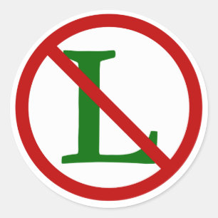 Rond Sticker Symbole Noel