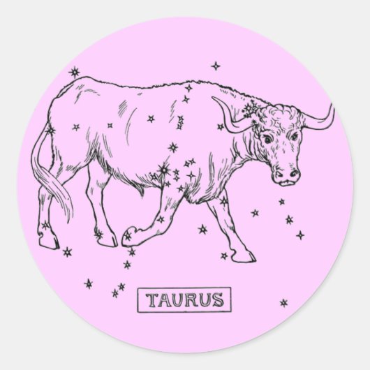 Rond Sticker Taurus (Devant)