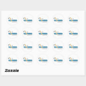 Rond Sticker TaxNerd (Feuille)