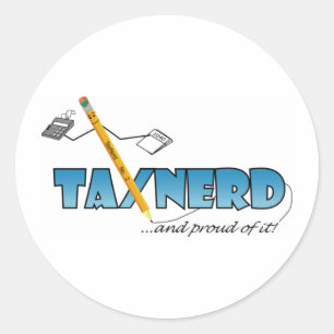 Rond Sticker TaxNerd