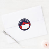 Rond Sticker Tea Party (Enveloppe)
