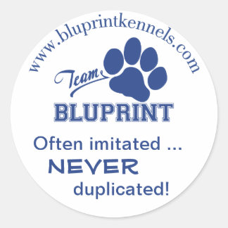 Rond Sticker Team BluPrint : Souvent Imité Ne Plus Dupl