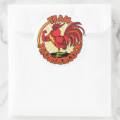 Rond Sticker Team Thundercock (Sac)