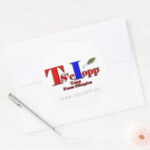 Rond Sticker Team TIS'ciopp (Enveloppe)