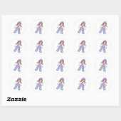 Rond Sticker Tecna (Feuille)