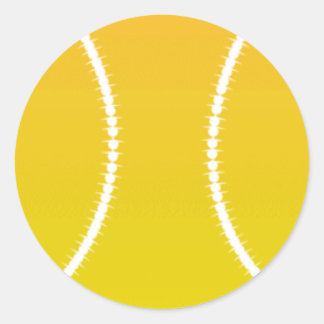 Rond sticker TENNIS BALL