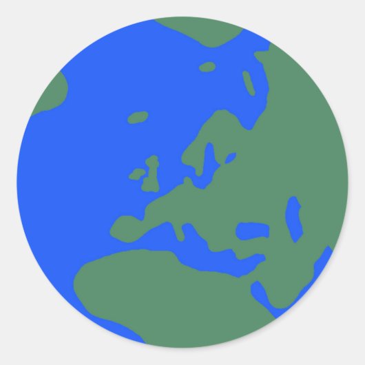 Rond Sticker Terre (Devant)