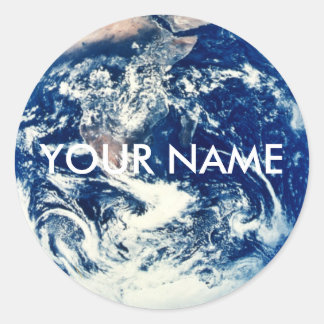 Rond Sticker terrestre personnalisé