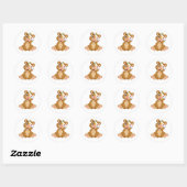 Rond Sticker Tesco Pudsey Bear Classic Round (Feuille)