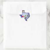 Rond Sticker Texas (Sac)