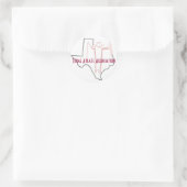 Rond Sticker Texas Atlatl Association (Sac)