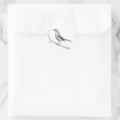 Rond Sticker Texas Mockingbird (Sac)