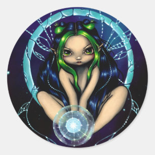 Rond Sticker "The Star Child"
