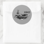 Rond Sticker Theodore Roosevelt (Sac)