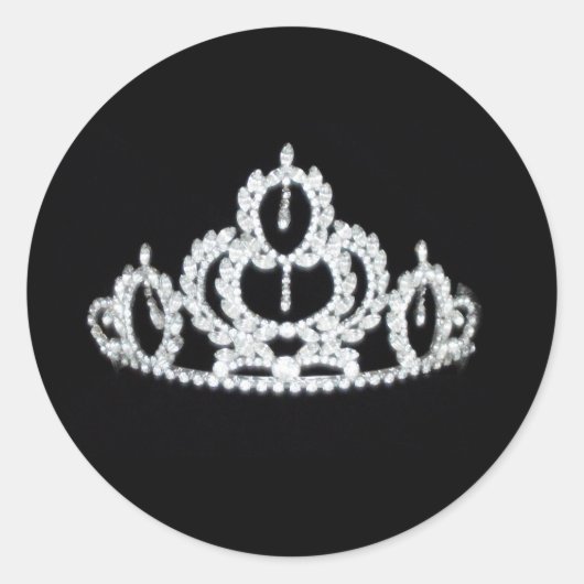 Rond Sticker Tiara (Devant)