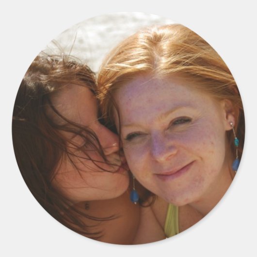 Rond Sticker TiffKiss-SmSticker (Devant)