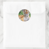 Rond Sticker Tiger (Sac)